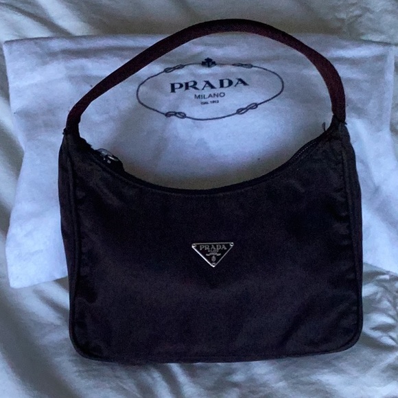 Vintage Prada Hobo Mini bag in Brown Color - Picture 1 of 13